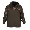 Fox LW Khaki-Camo Split Zip Hoody Mikina s kapucňou na zips XL Fox LW Khaki-Camo Split Zip Hoody Mikina s kapucňou na zips XL