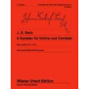 Šest sonát BWV 1017 - 1019 zv. 2 - pre housle a klavír od Johanna Sebastiana Bacha Šest sonát BWV 1017 - 1019 zv. 2 - pre housle a klavír od Johanna Sebastiana Bacha