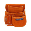 EXTOL® Premium Pouzdro na nářadí kožené 3 kapsy, bez opasku 421 EXTOL® Premium Pouzdro na nářadí kožené 3 kapsy, bez opasku 421