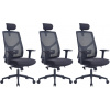 Mercury 3PACK Kancelářská stolička ARES černá (3 ks) Mercury 3PACK Kancelářská stolička ARES černá (3 ks)