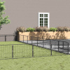 zahrada-XL Koterec pre psov čierny 81 m² oceľ 3082193 zahrada-XL Koterec pre psov čierny 81 m² oceľ 3082193