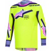 dres SUPERTECH VISTA, ALPINESTARS (žlutá fluo/fialová/černá, vel. M) dres SUPERTECH VISTA, ALPINESTARS (žlutá fluo/fialová/černá, vel. M)