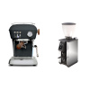Ascaso Dream PID, Anthracite + Stone Espresso Pebble, chrome Ascaso Dream PID, Anthracite + Stone Espresso Pebble, chrome