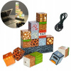Nočná lampa do detskej izby - Minecraft 16 DIY Blocks nočná lampa pre deti Nočná lampa do detskej izby - Minecraft 16 DIY Blocks nočná lampa pre deti