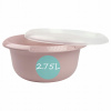 OKRÚHLA NÁDOBA S VIEČKOM NA POTRAVINY UZATVÁRATEĽNÁ MISKA 25CM PLASTOVÁ 2,75L OKRÚHLA NÁDOBA S VIEČKOM NA POTRAVINY UZATVÁRATEĽNÁ MISKA 25CM PLASTOVÁ 2,75L