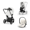 Cybex Platinum CYBEX Priam 5.0 Travel Set + Cloud T Plus - Style Collection off white 2026 matt black Cybex Platinum CYBEX Priam 5.0 Travel Set + Cloud T Plus - Style Collection off white 2026 matt black