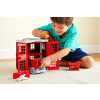 Green Toys Fire Station, Fire Truck and Mini Figures Playset