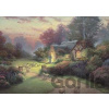 Schmidt Kinkade the Good Shepherds cottage 1000 dielov Schmidt Kinkade the Good Shepherds cottage 1000 dielov