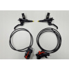 Hydraulická brzda Shimano BR-M6120 BL-M6100 sada predná zadná J-KIT Kompletná sada Hydraulická brzda Shimano BR-M6120 BL-M6100 sada predná zadná J-KIT Kompletná sada