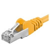 Premiumcord sp6asftp002Y Patch, CAT6a S-FTP, RJ45-RJ45, AWG 26/7, 0,25m žlutý Premiumcord sp6asftp002Y Patch, CAT6a S-FTP, RJ45-RJ45, AWG 26/7, 0,25m žlutý