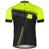 Etape Cube cyklistický dres čierna-žltá fluo - XXL Etape Cube cyklistický dres čierna-žltá fluo - XXL