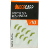 UnderCarp Rovnátka na háčik Kickers Zelená 10 ks UnderCarp Rovnátka na háčik Kickers Zelená 10 ks
