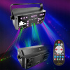 RGB Disco Laser 21 Vzorov Ovládanie DMX + Diaľkové Ovládanie Profesionálne Osvetlenie RGB Disco Laser 21 Vzorov Ovládanie DMX + Diaľkové Ovládanie Profesionálne Osvetlenie