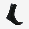 CASTELLI pánské ponožky Bandito Merino 18, black XXL CASTELLI pánské ponožky Bandito Merino 18, black XXL