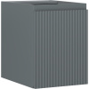 Mexen Rivel, kúpeľňová skrinka 35 cm, 1 dvierka, s drážkami, grafitová matná, 91A21-03547-1-BF66 Mexen Rivel, kúpeľňová skrinka 35 cm, 1 dvierka, s drážkami, grafitová matná, 91A21-03547-1-BF66