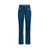 Dámske softshellové a skialpinistické nohavice Ortovox W's Col Becchei Pants Petrol blue S Dámske softshellové a skialpinistické nohavice Ortovox W's Col Becchei Pants Petrol blue S