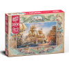 CHERRY PAZZI Puzzle Námorná bitka 2000 dielikov CHERRY PAZZI Puzzle Námorná bitka 2000 dielikov