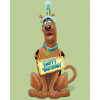 ZUTY Maľovanie podľa čísel - NARODENINOVÝ SCOOBY (SCOOBY DOO) Rámovanie: vypnuté plátno na rám, Rozmer: 40x50 cm ZUTY Maľovanie podľa čísel - NARODENINOVÝ SCOOBY (SCOOBY DOO) Rámovanie: vypnuté plátno na rám, Rozmer: 40x50 cm