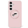 Kryt Karl Lagerfeld Samsung Galaxy S25 Ultra Magnetic Silicone Double Heads Pink Kryt Karl Lagerfeld Samsung Galaxy S25 Ultra Magnetic Silicone Double Heads Pink