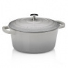 Pekáč liatinový s pokrievkou CALIDO 24 cm sivá Pekáč liatinový s pokrievkou CALIDO 24 cm sivá