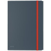 Desky A4 Leitz Cosy hebké se 3 chlopněmi, vnitřní kapsou a gumičkou, sametová šedá 46190089 Desky A4 Leitz Cosy hebké se 3 chlopněmi, vnitřní kapsou a gumičkou, sametová šedá 46190089