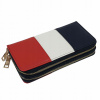 Peňaženka - Portfólio Vellugio Ekologická koža biela, červená, námornícka modrá ženský produkt (Dámske dámske veľké priestranné dve priečky Tommy) Peňaženka - Portfólio Vellugio Ekologická koža biela, červená, námornícka modrá ženský produkt (Dámske dámske veľké priestranné dve priečky Tommy)