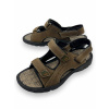 Pánske sandále khaki farby Khaki 41 Pánske sandále khaki farby Khaki 41