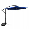 Záhradný slnečník s LED osvetlením 300 cm AGA MR2024-D.BLUE tmavomodrý Záhradný slnečník s LED osvetlením 300 cm AGA MR2024-D.BLUE tmavomodrý