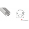ALU PROFIL TYP COSMO (biely anodizovaný) ALU PROFIL TYP COSMO (biely anodizovaný)