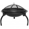 Strend Pro Kovové ohnisko Homefire BBQ FP003, 54 cm 2171807