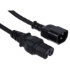 Napájecí šňůra 2 m, Černá, A: Rovný, B: Přímý Pryž, 250 V RS PRO Napájecí šňůra 2 m, Černá, A: Rovný, B: Přímý Pryž, 250 V RS PRO