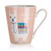 Hrnček Lama 320 ml, ružový Hrnček Lama 320 ml, ružový