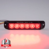 PROFI výstražné LED svetlo vonkajšie, červené, 12-24V, ECE R65 PROFI výstražné LED svetlo vonkajšie, červené, 12-24V, ECE R65