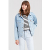 Dámska rifľová bunda LEVI'S® Ex-boyfriend Trucker Jacket 29944-0057 Farba: Denim, Veľkosť: S Dámska rifľová bunda LEVI'S® Ex-boyfriend Trucker Jacket 29944-0057 Farba: Denim, Veľkosť: S