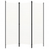 vidaXL 3-panelový paraván biely 150x180 cm - Biela - 63101-17958 vidaXL 3-panelový paraván biely 150x180 cm - Biela - 63101-17958