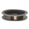 Bižutérny drôt, platina, 0,5 mm, návin 6 m Bižutérny drôt, platina, 0,5 mm, návin 6 m