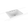Kaldewei Silenio umývadlo 60x46 cm obdĺžnik pultové umývadlo biela 903906273001 Kaldewei Silenio umývadlo 60x46 cm obdĺžnik pultové umývadlo biela 903906273001