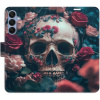 iSaprio Flip puzdro Skull in Roses 02 na Samsung Galaxy A25 5G skinros02-FLP2-A25 iSaprio Flip puzdro Skull in Roses 02 na Samsung Galaxy A25 5G skinros02-FLP2-A25