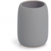 ZELLER Kelímek na kartáčky keramický šedý 8,4 × 10,8 cm ZELLER Kelímek na kartáčky keramický šedý 8,4 × 10,8 cm