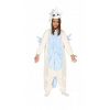 KOSTÝM JEDNOROŽEC BIELO-MODRÝ KIGURUMI PYŽAMO ŽUPAN 146 KOSTÝM JEDNOROŽEC BIELO-MODRÝ KIGURUMI PYŽAMO ŽUPAN 146