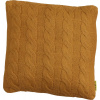 Textilomanie Dekoračný vankúš CABLISS 45x45 cm, okrový Textilomanie Dekoračný vankúš CABLISS 45x45 cm, okrový
