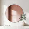 GieraDesign Zrkadlo Round Copper Rozmer: Ø 120 cm GieraDesign Zrkadlo Round Copper Rozmer: Ø 120 cm