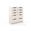 Skandica Komoda SPECTRUM 8 šuplíků, buk (Barva: Bílá) Skandica Komoda SPECTRUM 8 šuplíků, buk (Barva: Bílá)