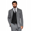 Ombre sako pánske OM-BLZB-0100 elegantné slim veľkosť M Ombre sako pánske OM-BLZB-0100 elegantné slim veľkosť M