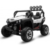Baby Mix Elektrické autíčko Buggy Road 4x4 biele Baby Mix Elektrické autíčko Buggy Road 4x4 biele