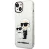 Plastové puzdro Karl Lagerfeld na Apple iPhone 14 Pro Max KLHCP14XHNKCTGT Translucent Karl and Choupette NFT transparentné Plastové puzdro Karl Lagerfeld na Apple iPhone 14 Pro Max KLHCP14XHNKCTGT Translucent Karl and Choupette NFT transparentné