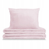 Kompletná súprava posteľnej bielizne Spod Igły i Nitki z polaru, ružová, 140x200 cm, 2-dielna Kompletná súprava posteľnej bielizne Spod Igły i Nitki z polaru, ružová, 140x200 cm, 2-dielna
