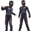 KOSTÝM ČIERNY PANTER KOSTÝM PAZÚRY DRÁPY MASKA KARNEVAL - 122-128 KOSTÝM ČIERNY PANTER KOSTÝM PAZÚRY DRÁPY MASKA KARNEVAL - 122-128
