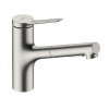 Hansgrohe Zesis M33 - Drezová batéria 150, s výsuvnou spŕškou, sBox lite, vzhľad nerezový 74803800 Hansgrohe Zesis M33 - Drezová batéria 150, s výsuvnou spŕškou, sBox lite, vzhľad nerezový 74803800