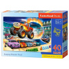 CASTORLAND Puzzle Skákajúce Monster Truck MAXI 40 dielikov CASTORLAND Puzzle Skákajúce Monster Truck MAXI 40 dielikov